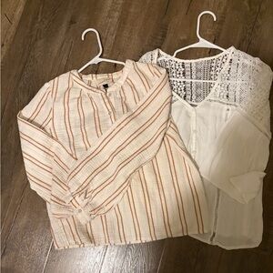 Two Women’s Boho Tops